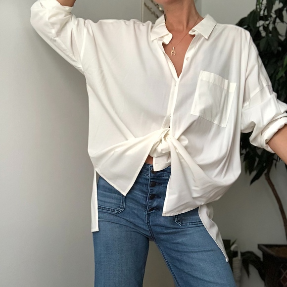 Vintage Tops - VINTAGE/ dolman oversized blouse s-xl